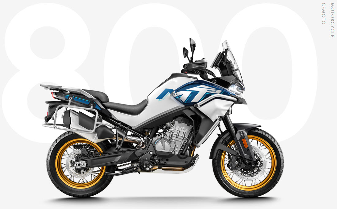 CFMOTO 800MT Explore Starry White